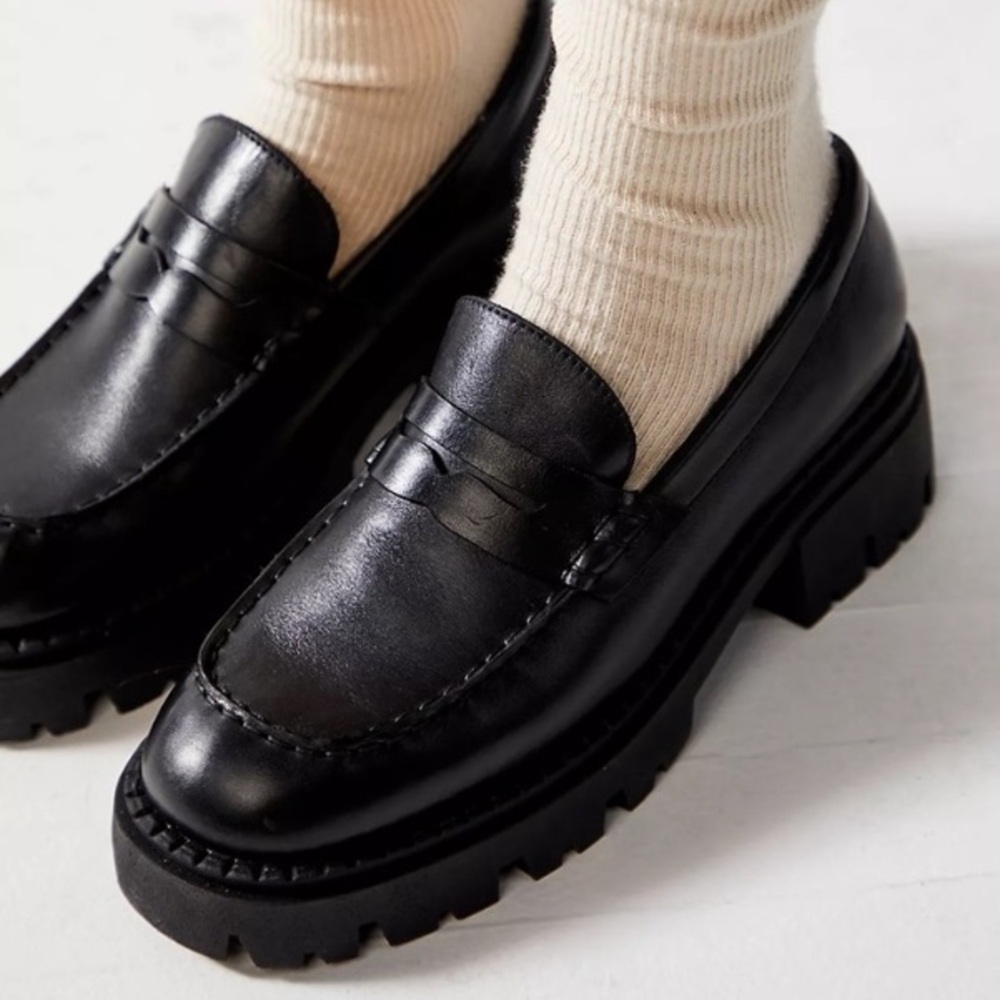 Free People Lyra Lug Sole Loafers